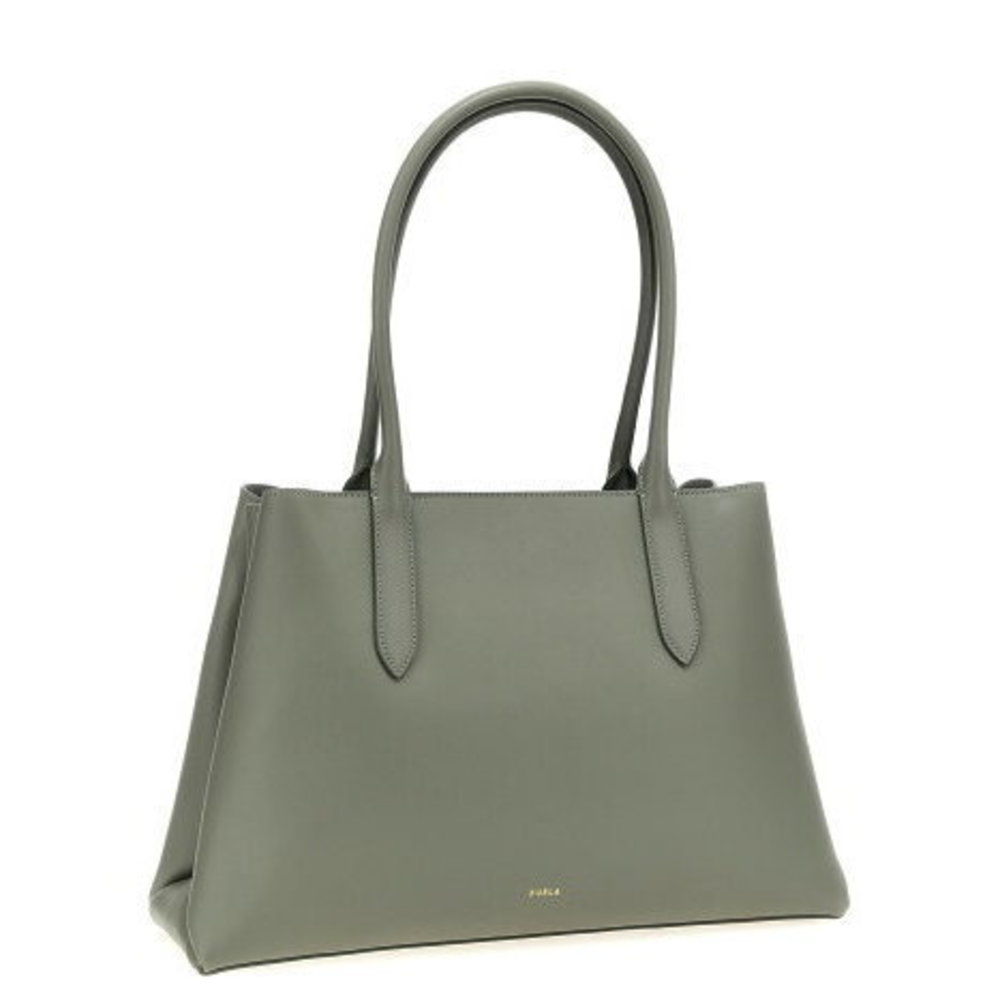 Furla Tote Bags Green Meridiana L shopping bag - Picture 2 of 4